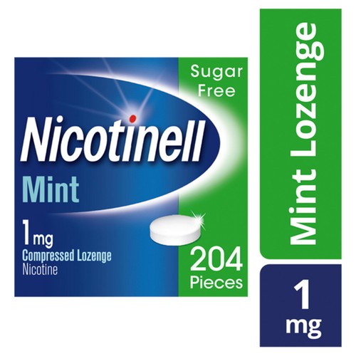 Nicotinell Nicotene Lozenge Stop Smoking Mint 1mg Sugar Free