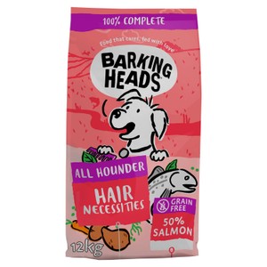 Barking Heads Hair Necessities Dry Dog Food Salmon