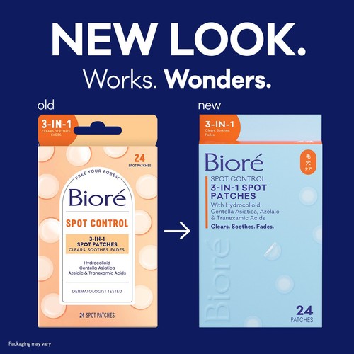 Biore Spot Control 3-in-1 Spot Patches