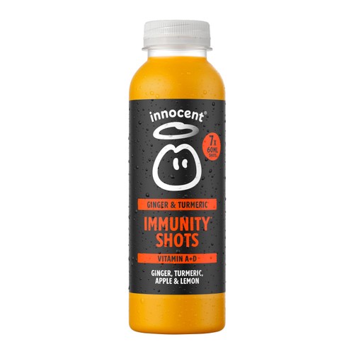 Innocent Immunity, Ginger, Turmeric, Apple & Lemon Dosing Shots