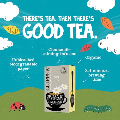 Clipper Organic Chamomile Tea Bags Infusion