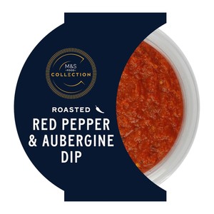 M&S Collection Roasted Red Pepper & Aubergine Dip