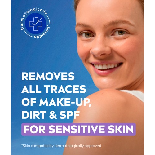 NIVEA Biodegradable Sensitive Cleansing Face Wipes
