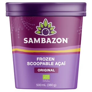 Sambazon Organic Açaí Berry Fruit Unsweetened 4 x 100g (400g)