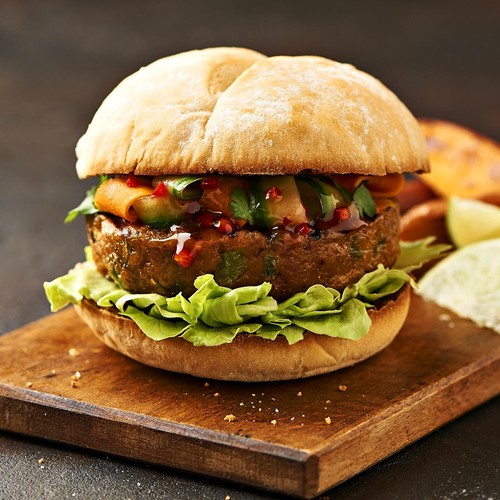 Devil's Kitchen Thai Green Curry Style Burger
