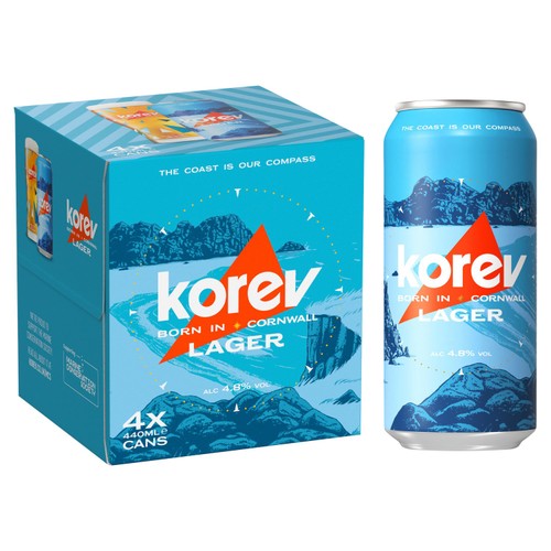 Korev Cornish Lager
