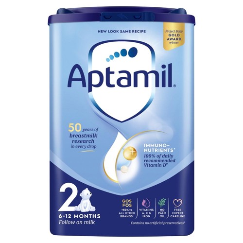 Aptamil 2 Follow On Baby Milk Formula Powder 6-12 Months