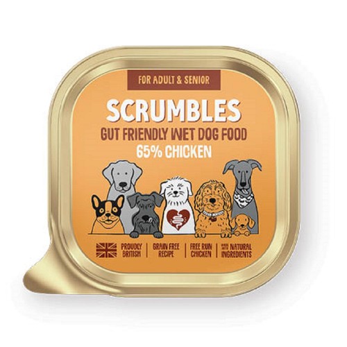 Scrumbles Grain Free Wet Dog Food Chicken