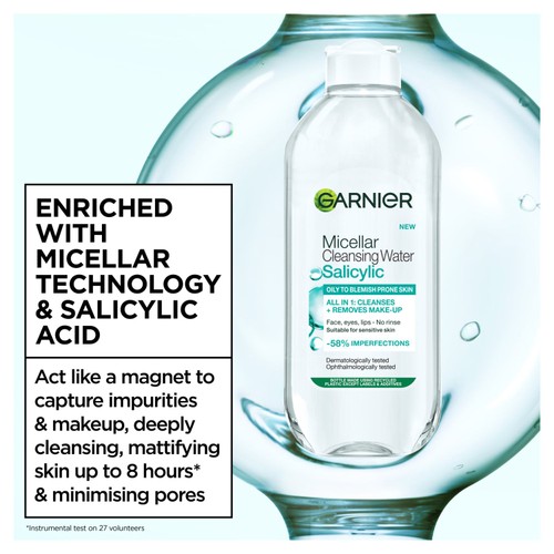 Garnier Micellar Salicylic Cleansing Water 