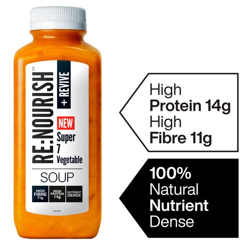 ReNourish + Revive Super 7 Vegetable High Protein & Fibre Soup