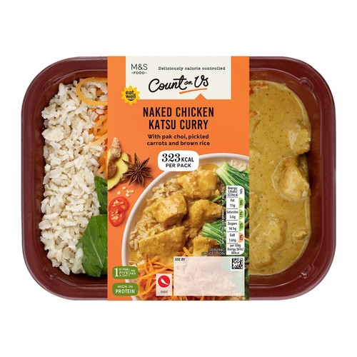 M&S Count on Us Naked Chicken Katsu Curry