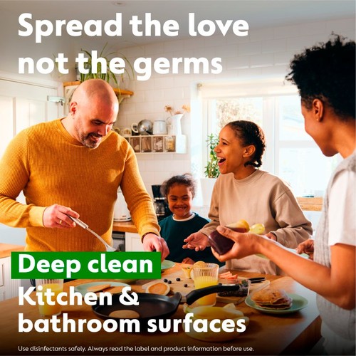 Dettol Antibacterial Disinfectant Surface Cleaning Spray Lime & Mint