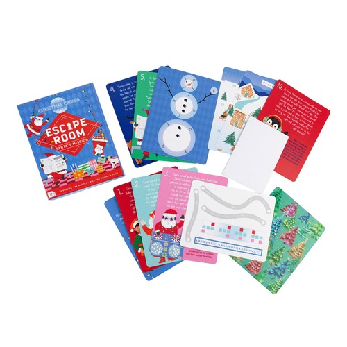 Talking Tables Small Escape Room Santa's Mission Game