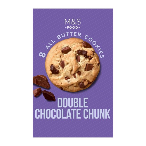 M&S All Butter Double Chocolate Chunk Cookies