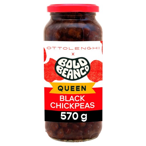 Bold Bean Co Ottolenghi Queen Black Chickpeas