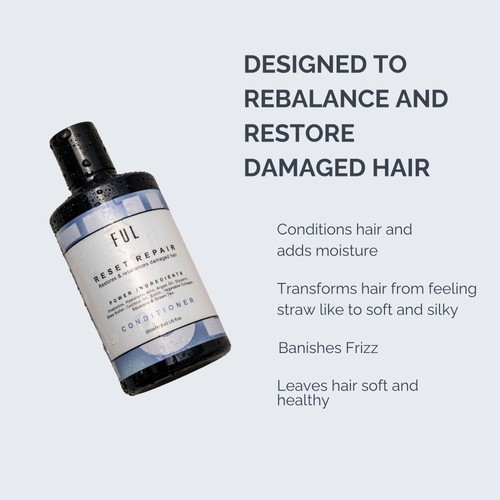 FUL Reset Repair Conditioner, for Dry, Damaged or Curly Hair
