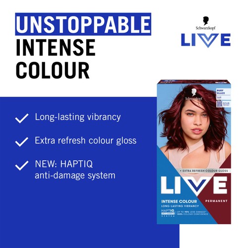 LIVE Intense Colour U68 Ruby Glaze