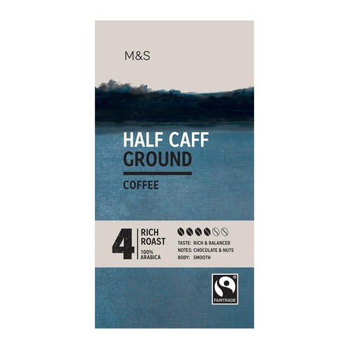 M&S Half Caff Ground Coffee