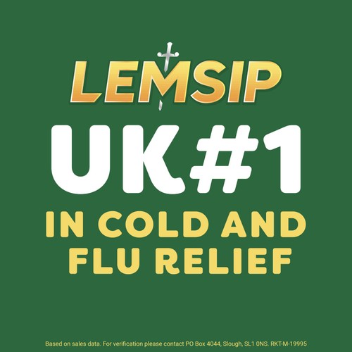 Lemsip Max Day & Night Capsules Paracetamol Cold & Flu