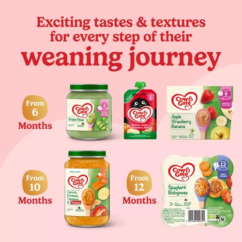 Cow & Gate Cauliflower Baby Food Snack Jar 6+ Months