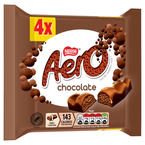 Aero Milk Chocolate Multipack