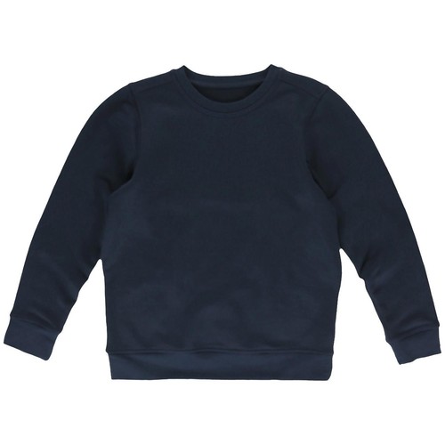 M&S Unisex Regular Fit School Sweatshirt, 9-10 Years, Navy