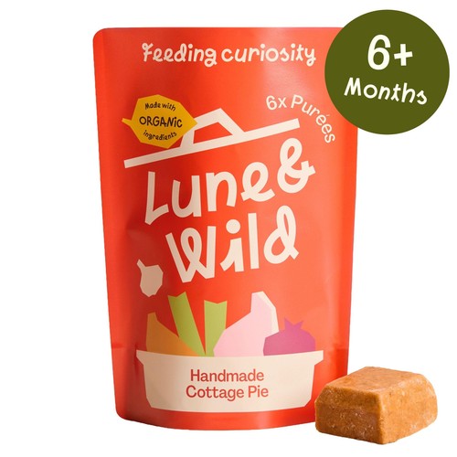 Lune & Wild Handmade Cottage Pie Baby Purees 6+ Months