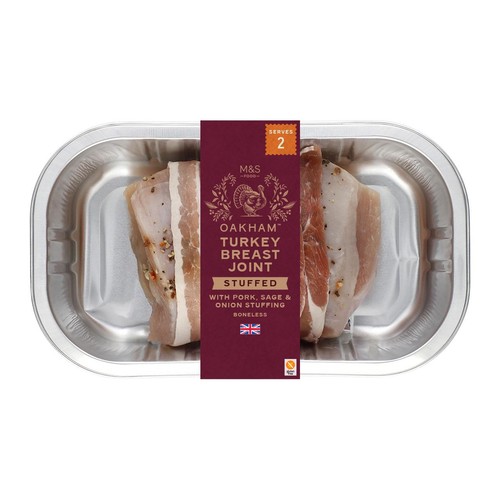 M&S Turkey Breast with Pork Sage & Onion Stuffing