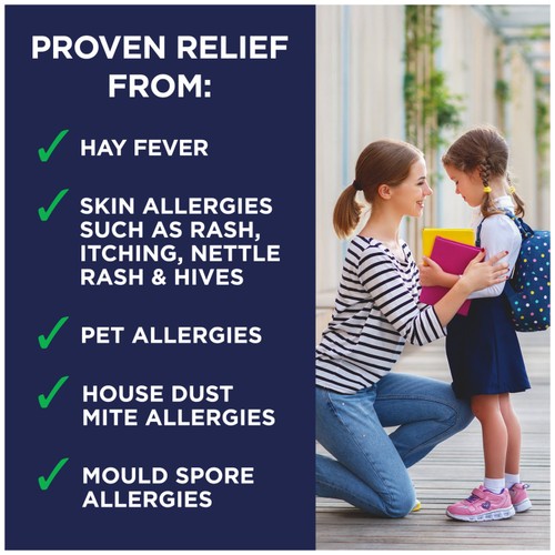 Piriteze Hayfever & Allergy Antihistamine Tablets