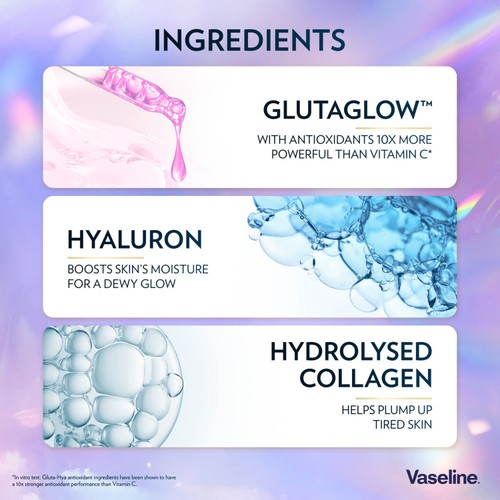 Vaseline Gluta-Hya Lotion Overnight Radiance