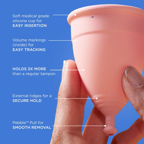 Mooncup Beginner Menstrual Cup, Size B