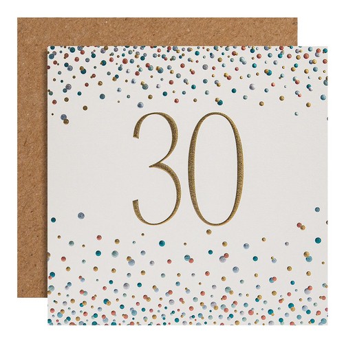 M&S Premium Star Age 30 Birthday Card
