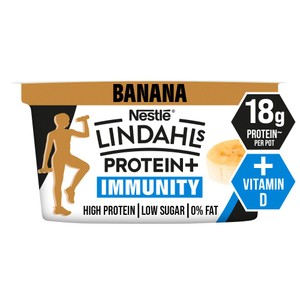 Lindahls Protein Banana Immunity Yoghurt