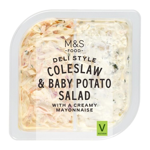 M&S Deli Style Coleslaw & Potato Salad