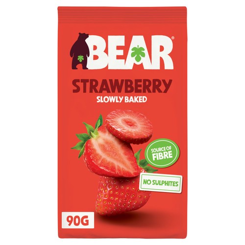 BEAR Fruit Gently Baked Strawberries