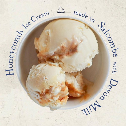 Salcombe Dairy Honeycomb Ice Cream
