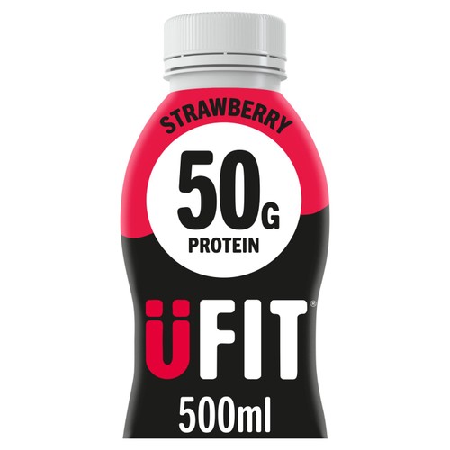 UFIT Strawberry 50g Protein Milkshake 