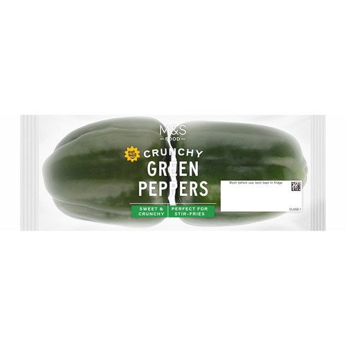 M&S Green Peppers