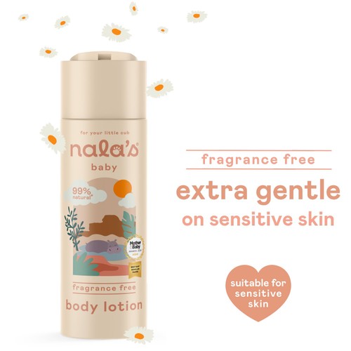 Nala's Baby Body Lotion Fragrance Free