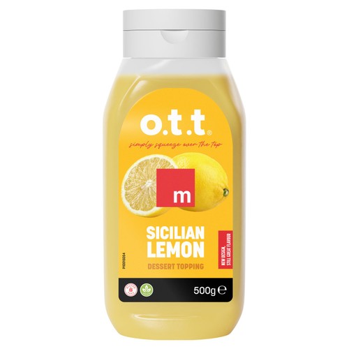 Macphie O.T.T Sicillian Lemon Dessert Topping