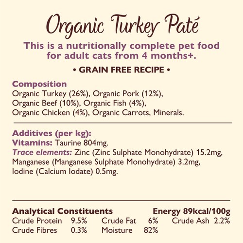 Lily's Kitchen Cat Organic Pate Multipack