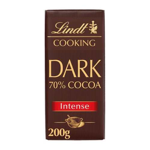 Lindt 70% Dark Cooking Chocolate Bar