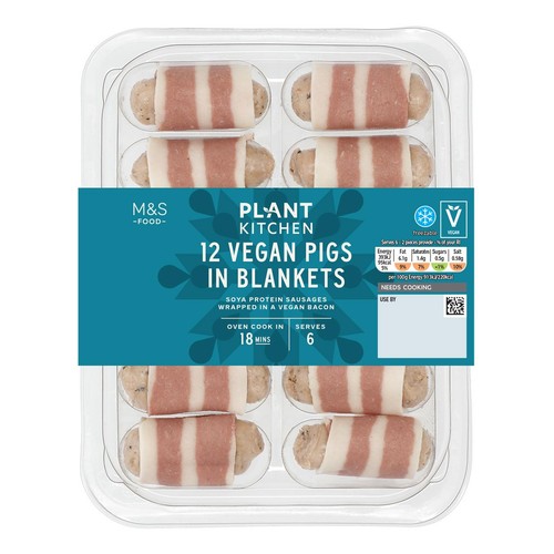M&S Plant Kitchen 12 Vegan Pigs in Blankets
