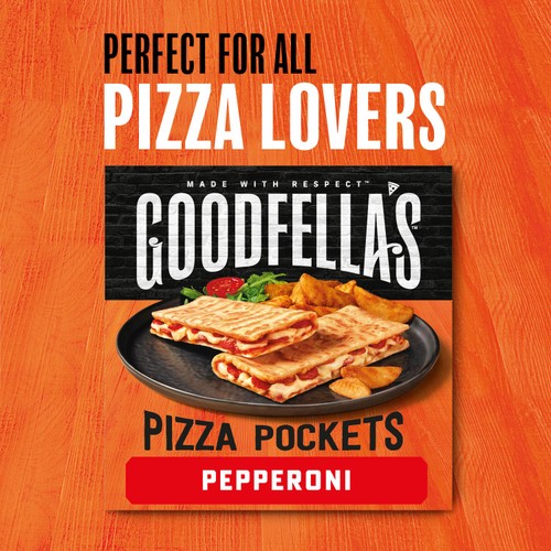 Goodfella's 2 Pepperoni Pizza Pockets