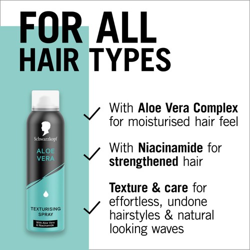 Schwarzkopf Styling Aloe Vera Volume Texturising Spray