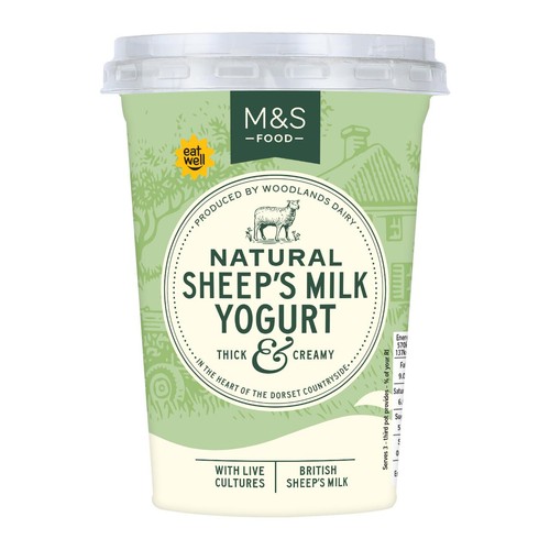 M&S British Natural Sheep's Milk Yogurt