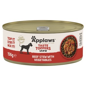 Applaws Natural Wet Dog Food Tin Beef with Vegetables in Stew