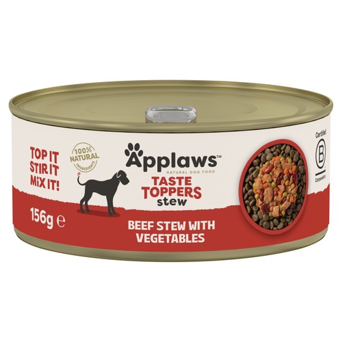 Applaws Taste Topper Beef Tin in Stew