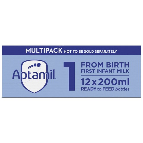 Aptamil 1 First Infant Baby Milk Formula Liquid Ready to Feed from Birth