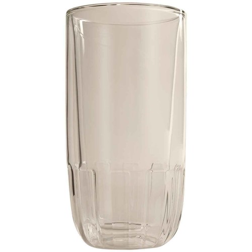 M&S X Kelly Hoppen Handleless Large Glass Mug, No Colour